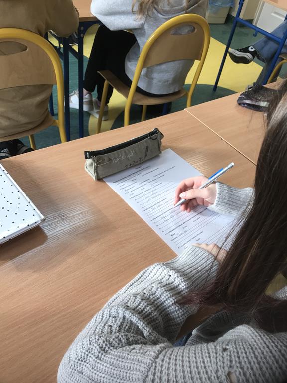 Przeporwadzanie ankiet w szkole przez dzieci